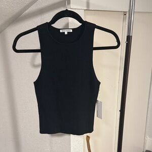 Reformation Classic Black Tank Top